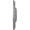 Ekena Millwork Amelia Ceiling Medallion (Fits Canopies up to 2 3/8"), Hand-Painted Platinum, 19 5/8"OD x 3/4"P CM20AMPLS - alternate 5